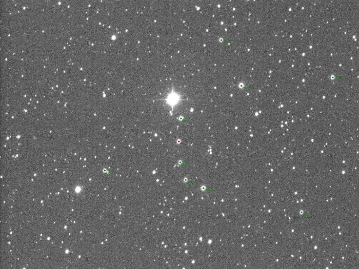 Mapka - TOI-2046, JD 2460900.35478