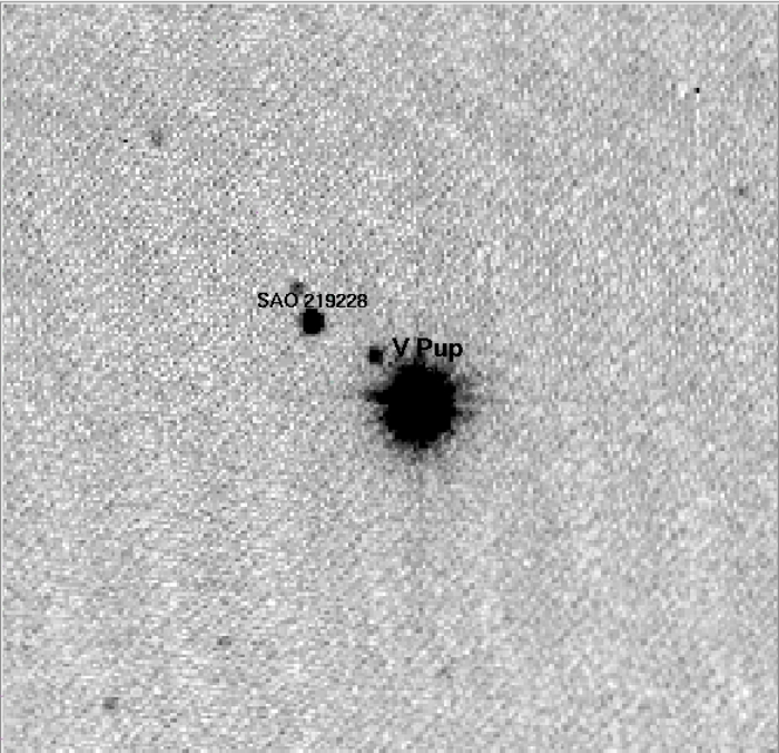 Mapka - V Pup, JD 2454408.74405