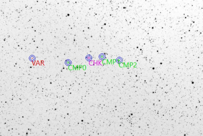 Mapka - NSVS 3771256, JD 2460952.36561