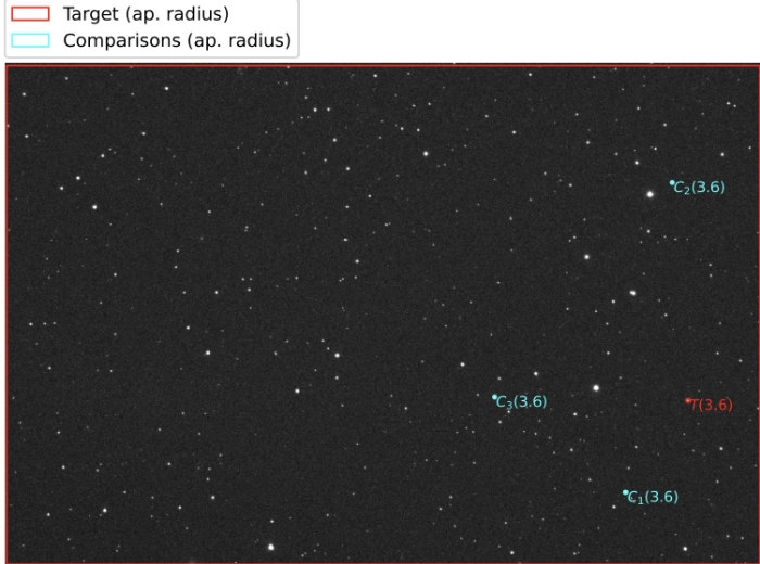 Mapka - TOI-1259 A, JD 2460947.31401