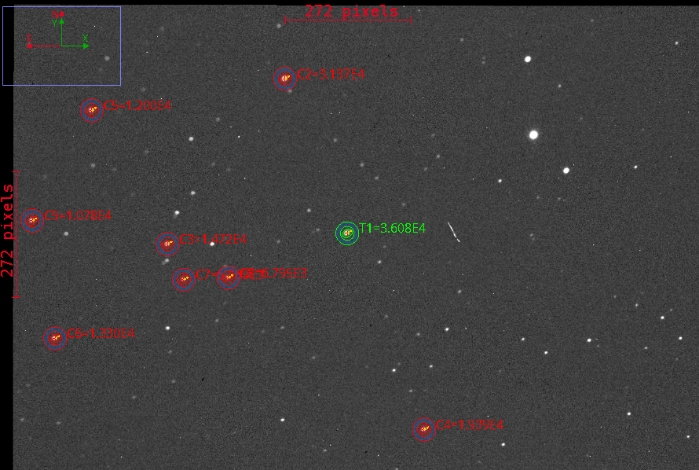 Mapka - TOI-4127, JD 2460949.36471