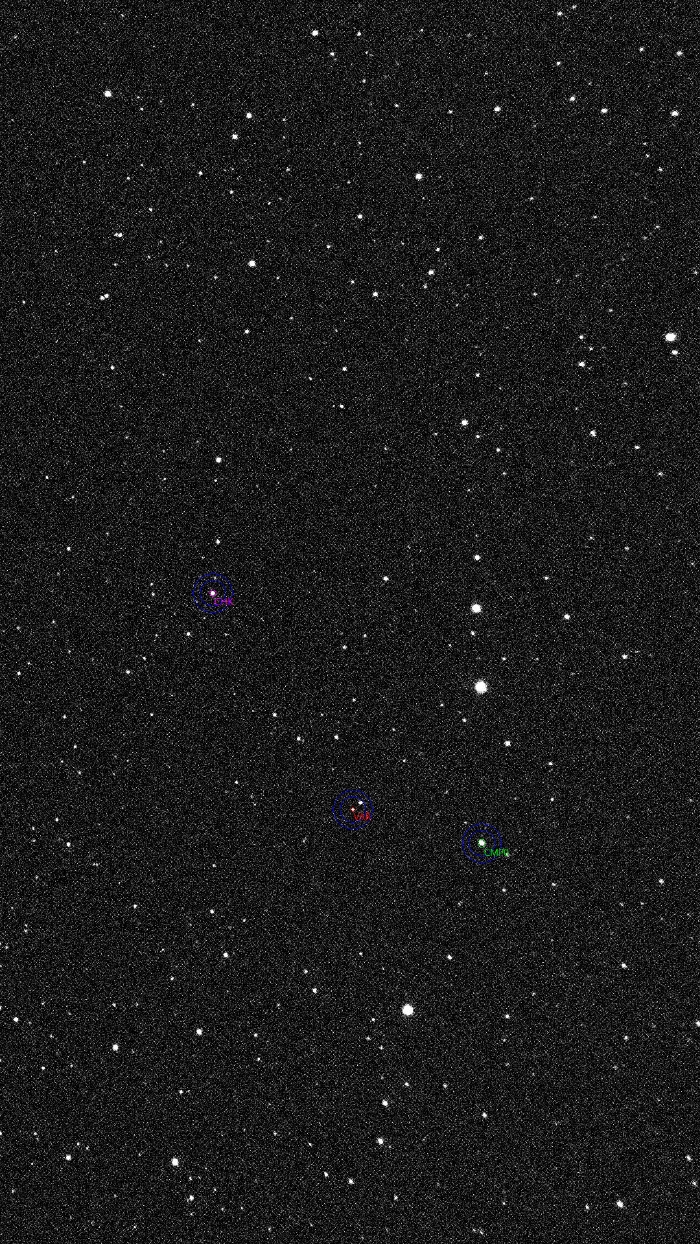 Mapka - V0591 Lyr, JD 2460954.26990