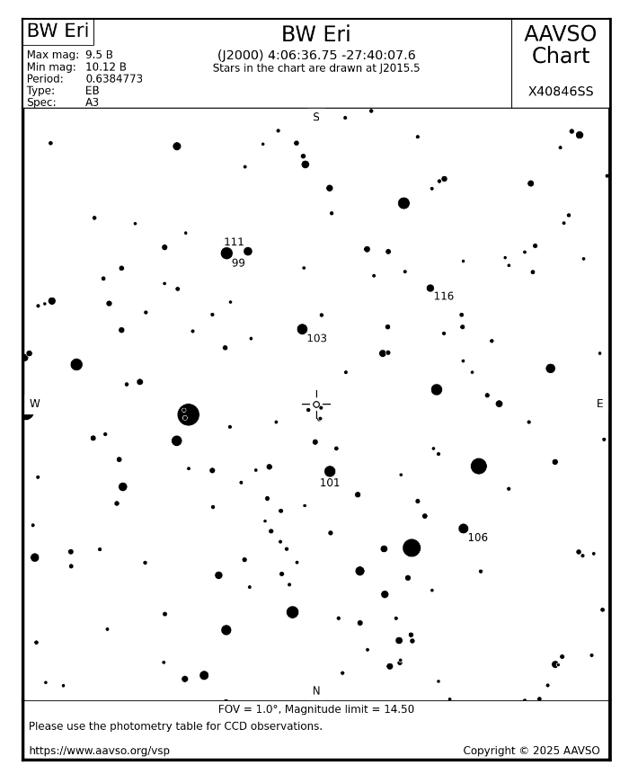 Mapka - BW Eri, JD 2460952.01417