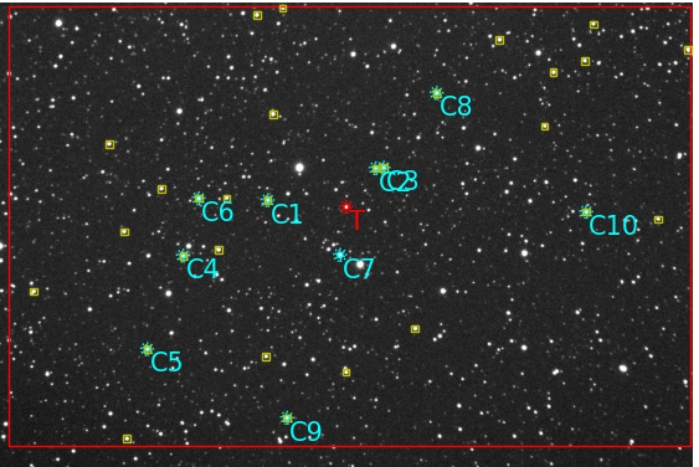 Mapka - TOI 4007.01, JD 2460955.33145