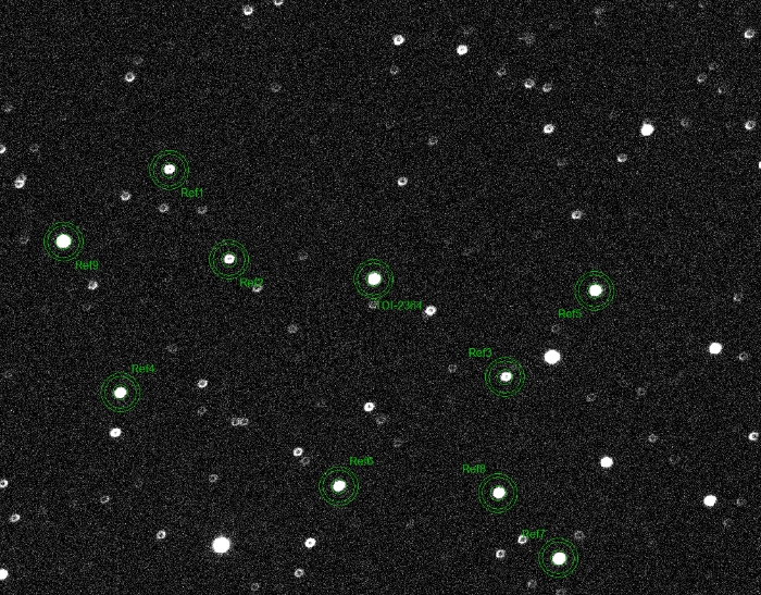 Mapka - TOI-2364, JD 2460959.48512
