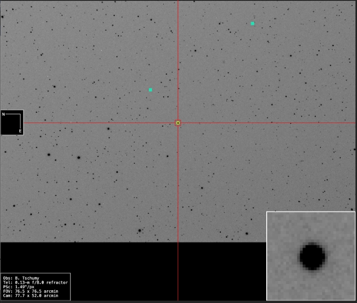 Mapka - RV Psc, JD 2460960.58572