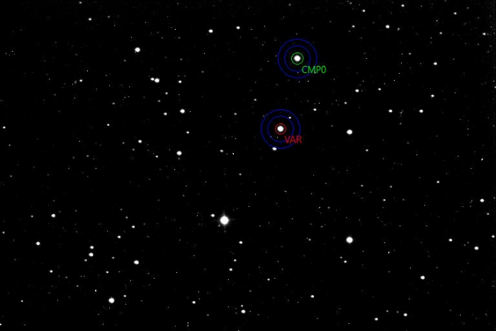Mapka - TOI-3540 A, JD 2460962.31357