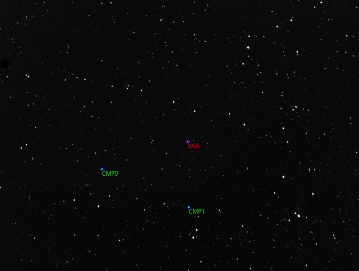 Mapka - AL UMi, JD 2460967.26124