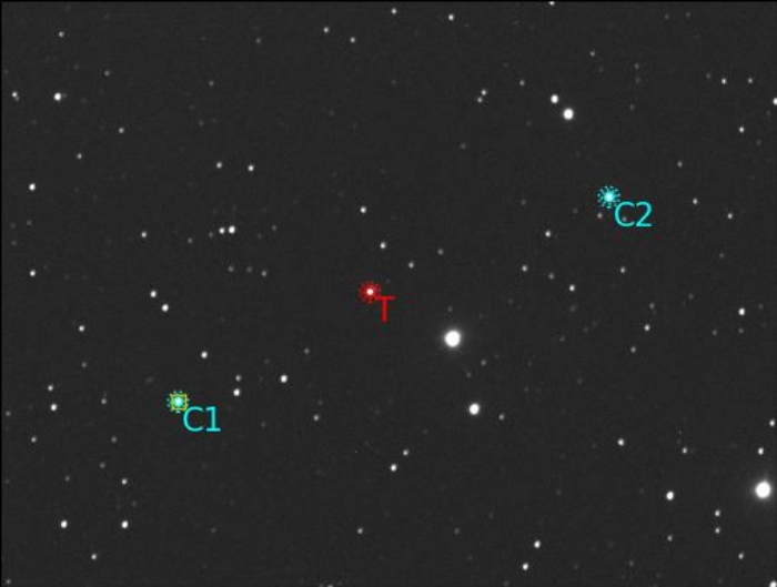 Mapka - Gaia-2, JD 2460966.53597