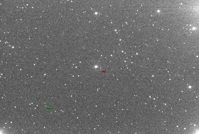 Mapka - GPX-1, JD 2460961.35779