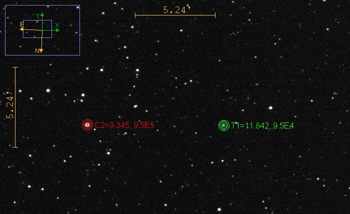 Mapka - V0503 Vul, JD 2460974.31931