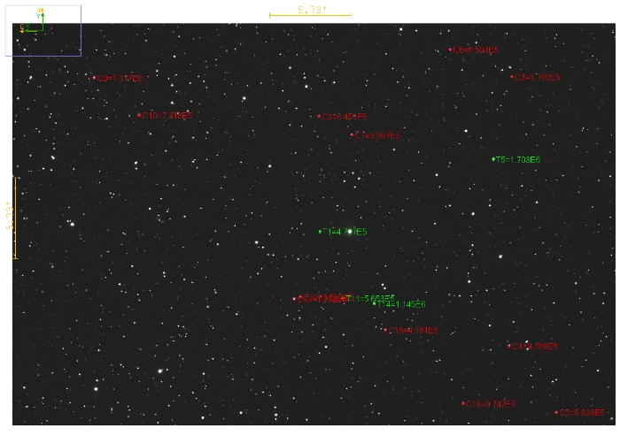 Mapka - TOI 2790.01, JD 2460982.61221