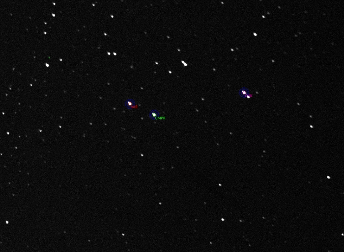 Mapka - V0417 Aur, JD 2460709.38224