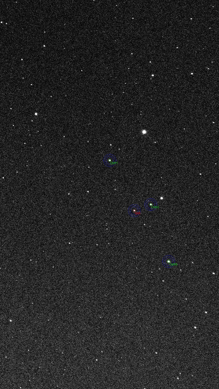 Mapka - RZ Tau, JD 2460990.39459