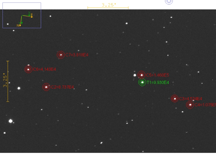 Mapka - K2-30, JD 2458100.61636