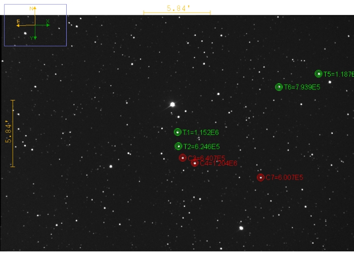 Mapka - TOI-2046, JD 2460976.59800