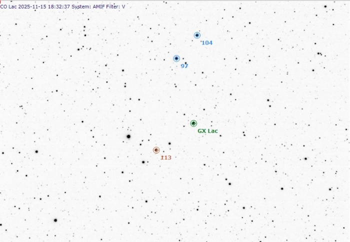 Mapka - GX Lac, JD 2460995.27265