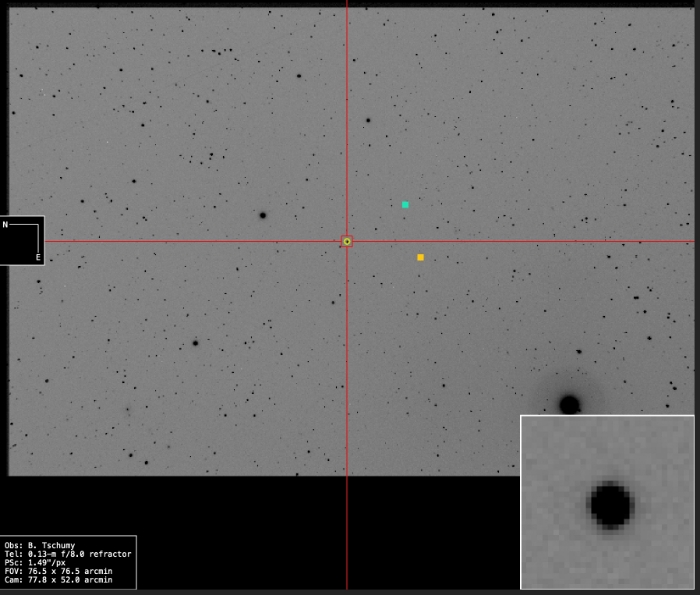 Mapka - AV Tri, JD 2460995.53491