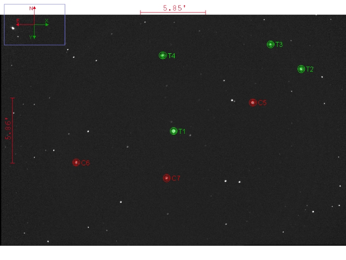 Mapka - TOI 392.01, JD 2460312.55869