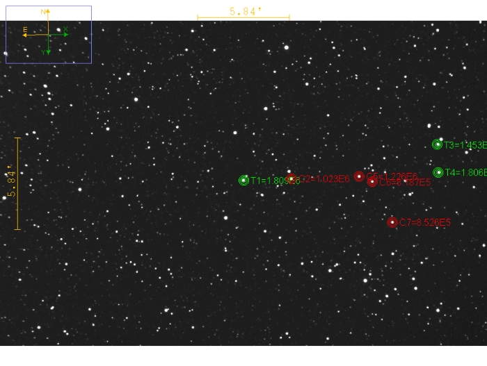 Mapka - TOI 6244.01, JD 2460949.63299