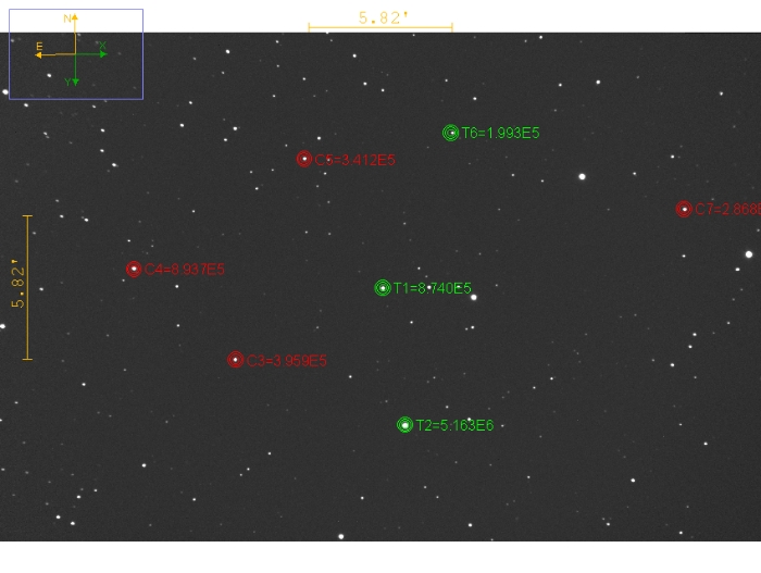 Mapka - TOI 1461.01, JD 2460972.61362