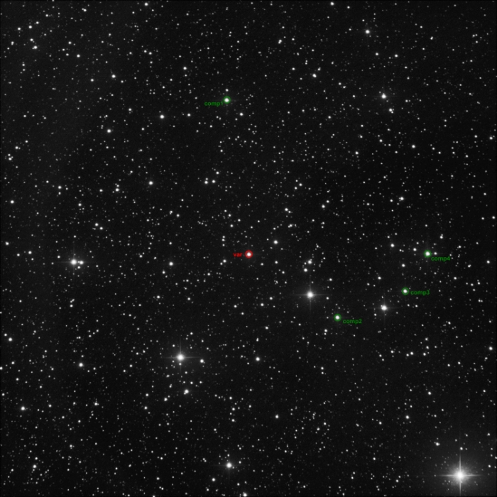 Mapka - TOI-1516, JD 2461002.19051