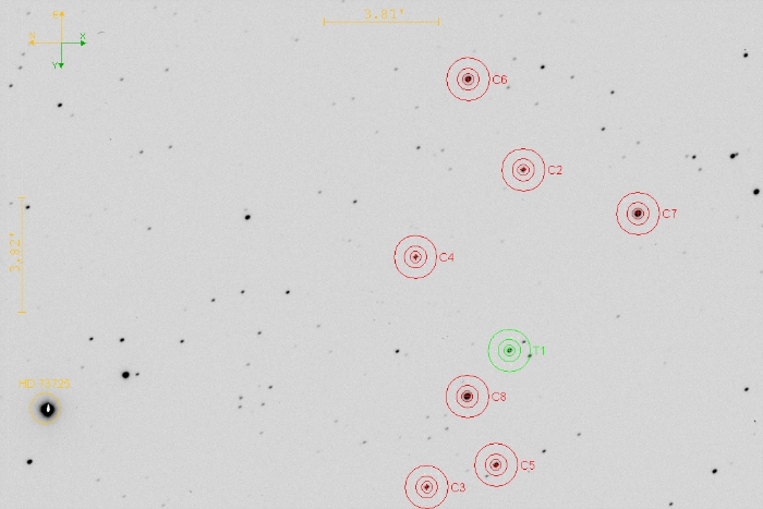 Mapka - TOI-3785, JD 2461002.42874