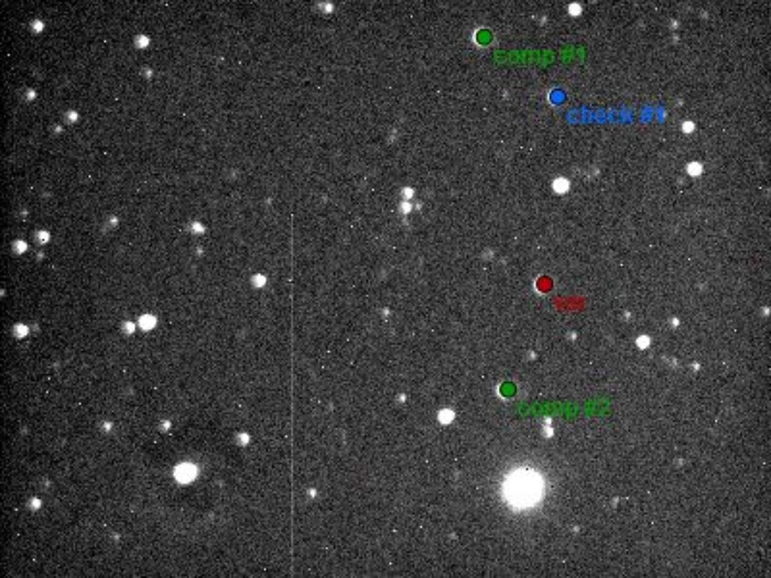 Mapka - TOI-2046, JD 2461002.17867