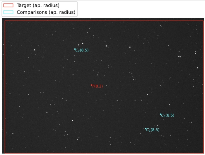Mapka - KELT-23 A, JD 2461002.28608