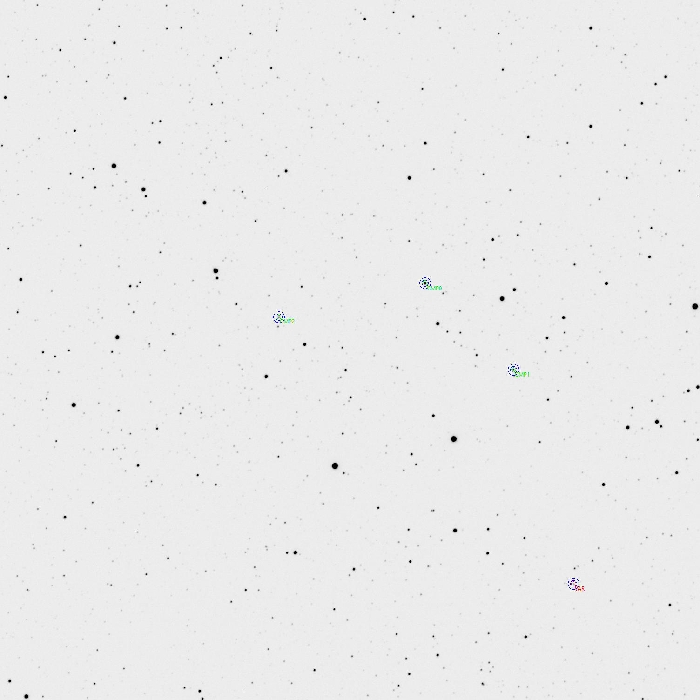 Mapka - NSVS 4330373, JD 2460973.32508