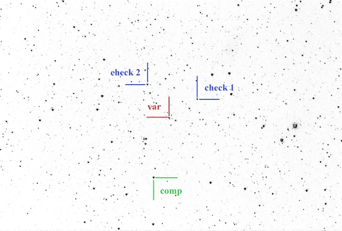 Mapka - BH Cas, JD 2460897.35738