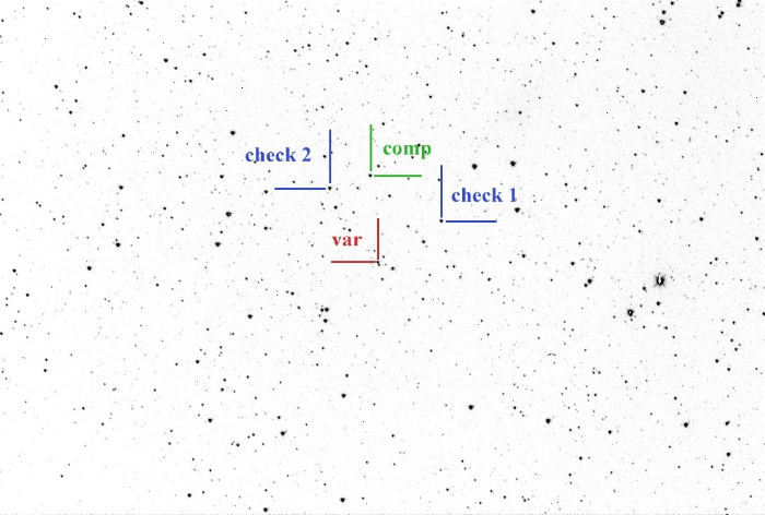 Mapka - BH Cas, JD 2460897.35795