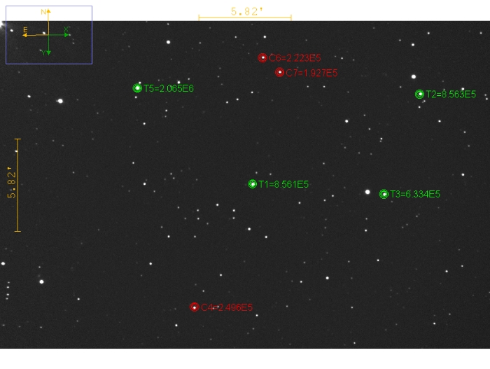 Mapka - TOI-1637, JD 2461006.55956