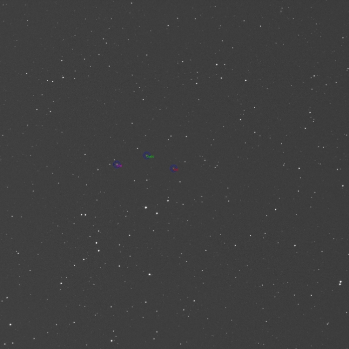 Mapka - NSVS 872362, JD 2461007.23498