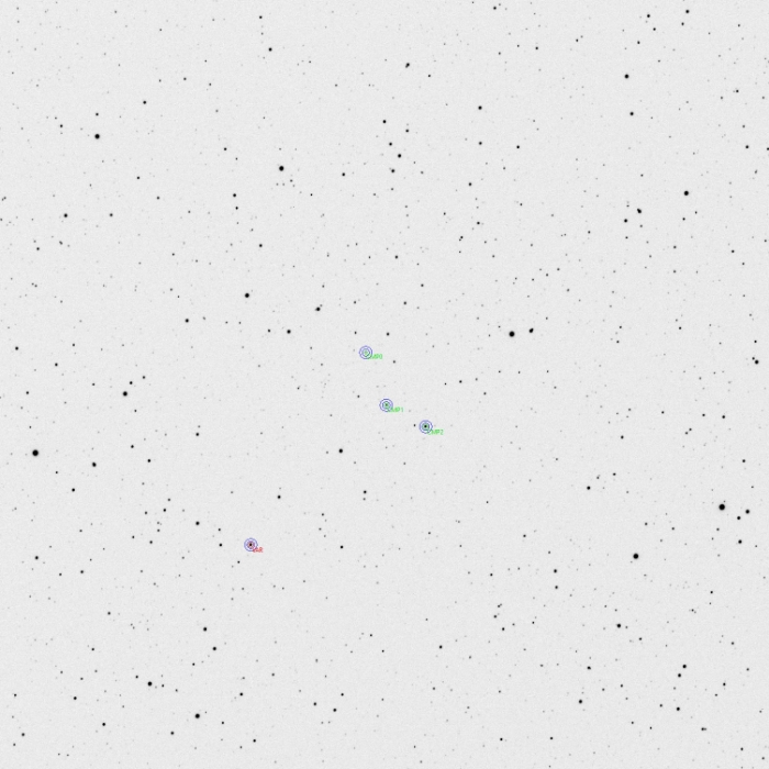 Mapka - V0364 Aur, JD 2461008.36810