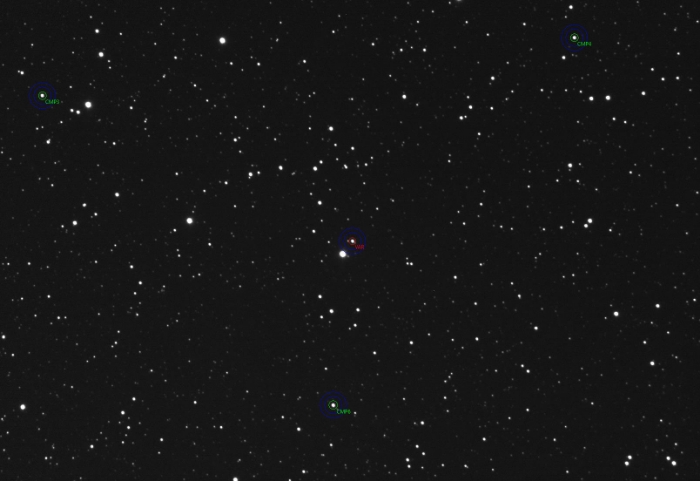 Mapka - GPX-1, JD 2461003.23099