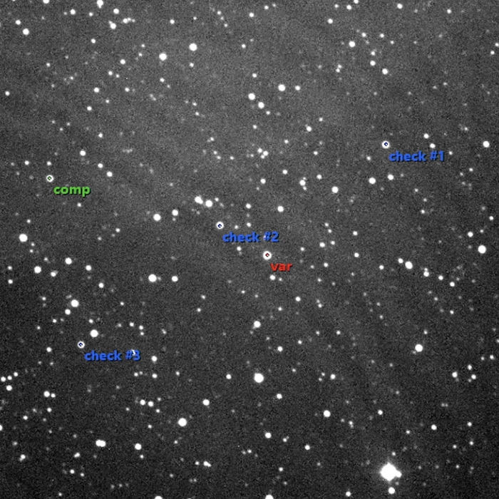 Mapka - TrES-2, JD 2461006.25341