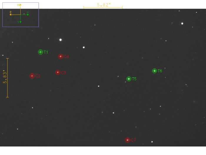 Mapka - TOI-3912, JD 2460787.67767