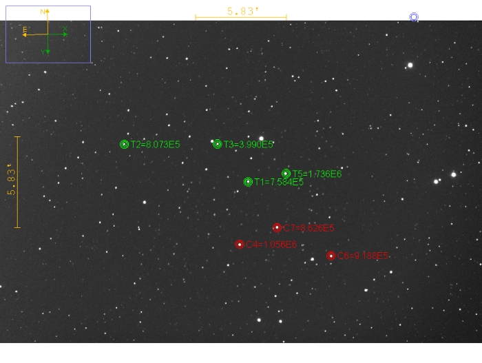 Mapka - TOI-3765, JD 2461011.59062