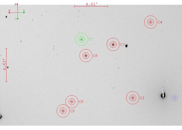Mapka - TOI-5649, JD 2460741.52347