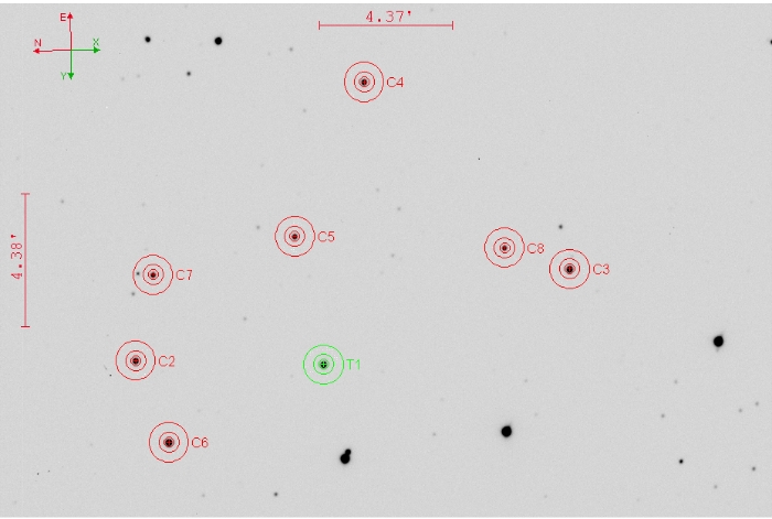 Mapka - TOI-5620, JD 2460741.28963