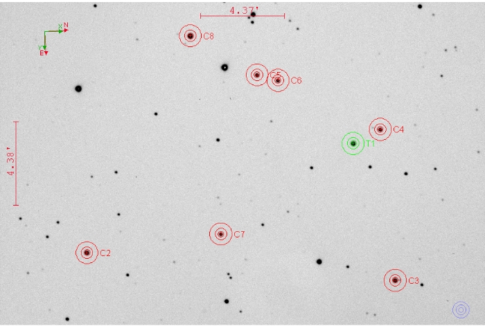 Mapka - TOI-4427, JD 2460725.48208