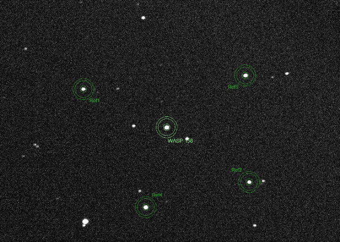 Mapka - WASP-158, JD 2461020.20916