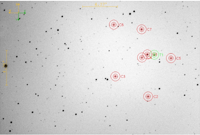 Mapka - TOI-3729, JD 2460985.56760