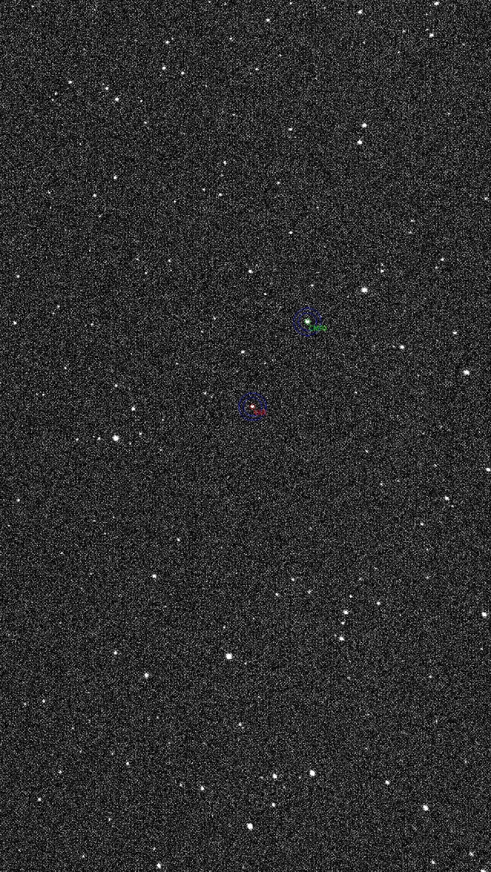 Mapka - VY UMi, JD 2461023.38446