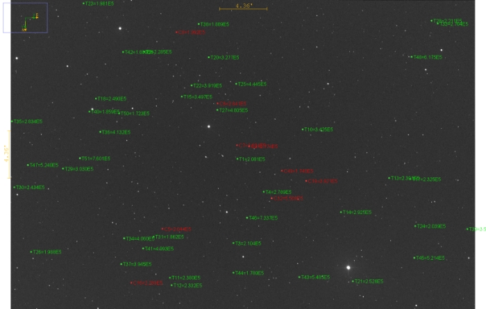 Mapka - TOI-7449, JD 2461028.26600