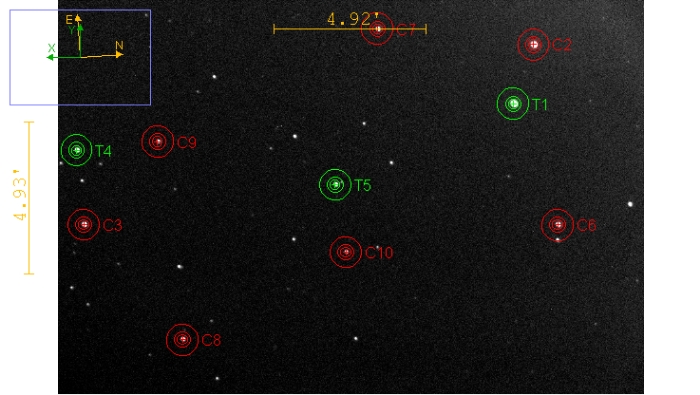 Mapka - WASP-186, JD 2460982.33415