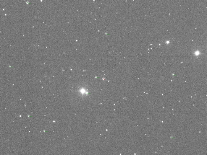 Mapka - WASP-22, JD 2461029.53542