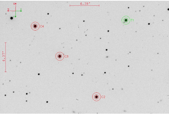 Mapka - WASP-13, JD 2461038.42984