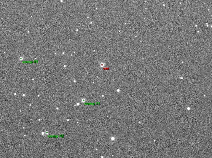 Mapka - TOI-1169, JD 2461041.34093